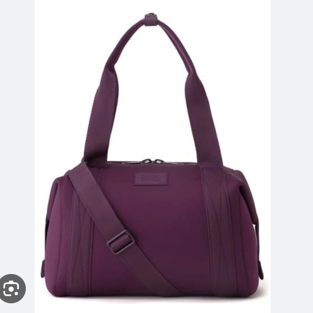 Dagne Dover Medium Duffle Bag- Landon Carry all in purple